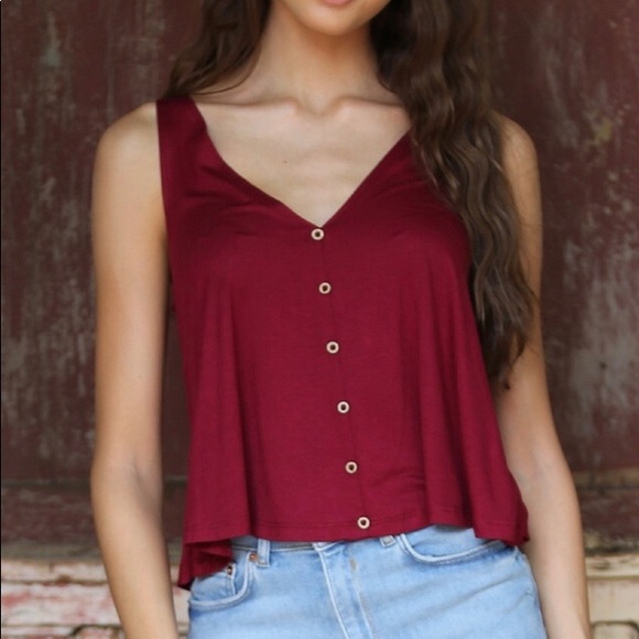 SOFT STRETCH LIGHTWEIGHT RED KNIT  LOW SLUNG BACK - Picture 9 of 13